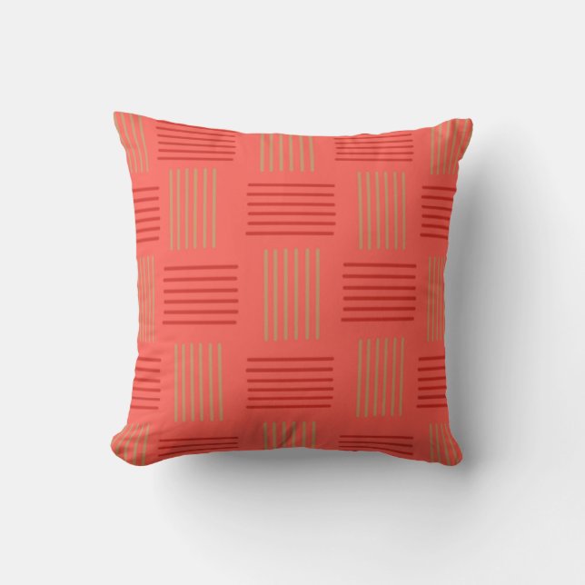 Art Deco Spring/Summer Weave  Cushion (Front)