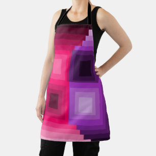 Art Deco Squares  Apron