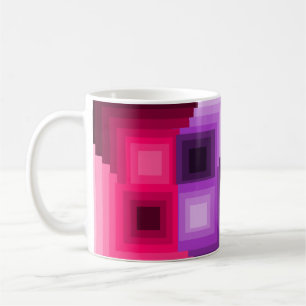 Art Deco Squares Coffee Mug