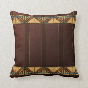 Art Deco Squares Cushion