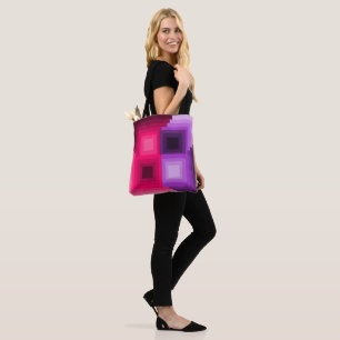 Art Deco Squares Tote Bag