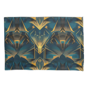 Art Deco Standard Pair Pillowcases
