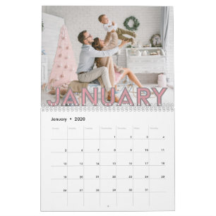 Art Deco Stroke Font   2023 Photo Calendar