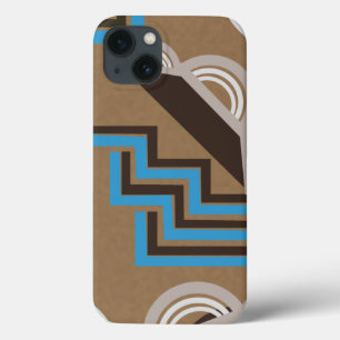 Art Deco style Abstract design iPhone 13 Case