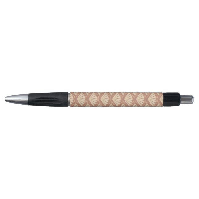 Art Deco style pattern in rose colour (Front)