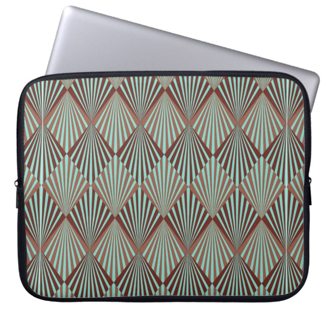 Art Deco style seamless pattern texture Laptop Sleeve (Front)