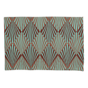 Art Deco style, seamless texture. Pillowcase