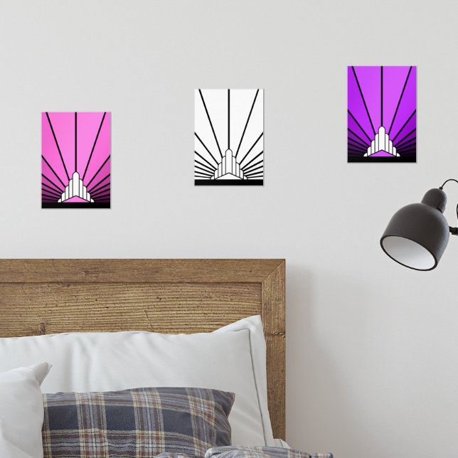 Art deco sun (Bedroom)