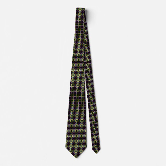 Art Deco Tartan - II Tie (Front)