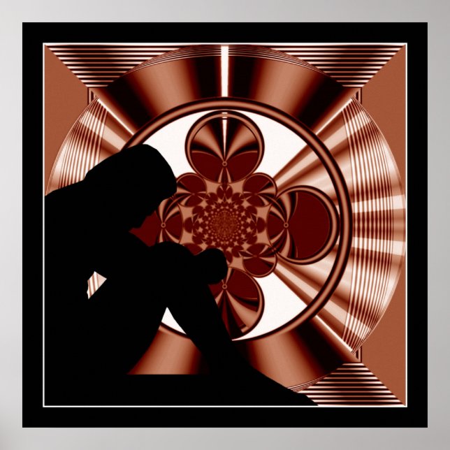 ART DECO TEXTURE #05 POSTER (Front)