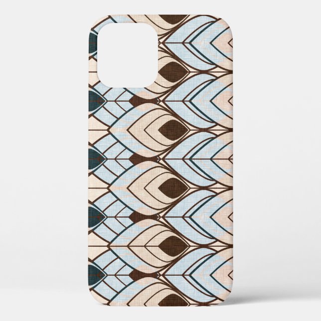 Art Deco: Textured Seamless Ornament. Case-Mate iPhone Case (Back)
