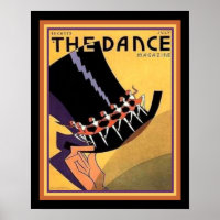 Art Deco "The Dance" Cover (1920s) 16 x 20