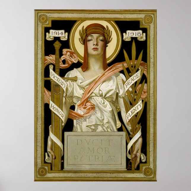 Art Déco The Saturday Evening Poster (Front)