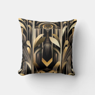Art Deco Throw Pillow