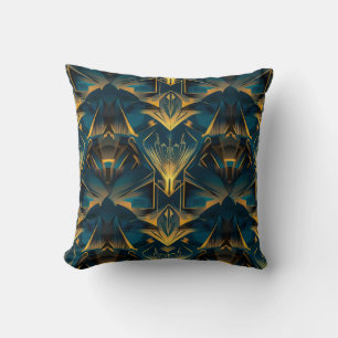 Art Deco Throw Pillow
