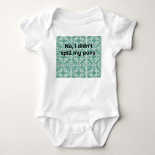 Art Deco Tile Baby Bodysuit