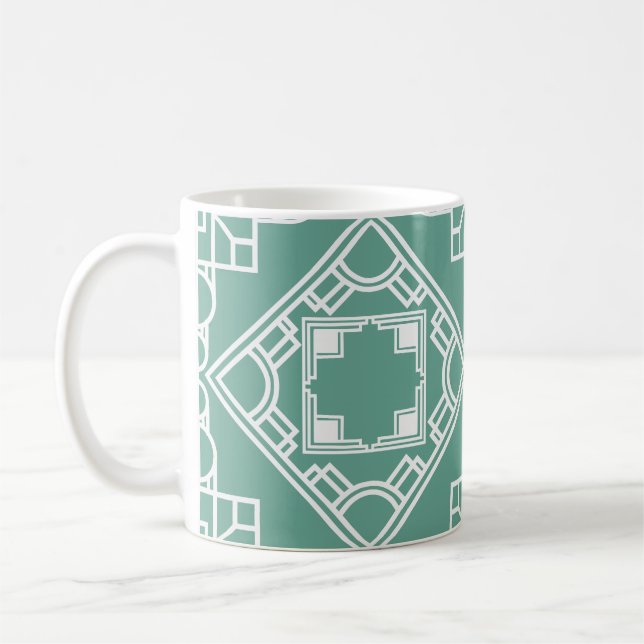 Art Deco Tile  Coffee Mug (Left)