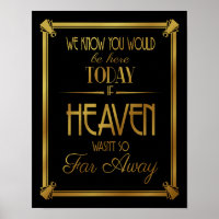 ART DECo, today if heaven wasn't so far away