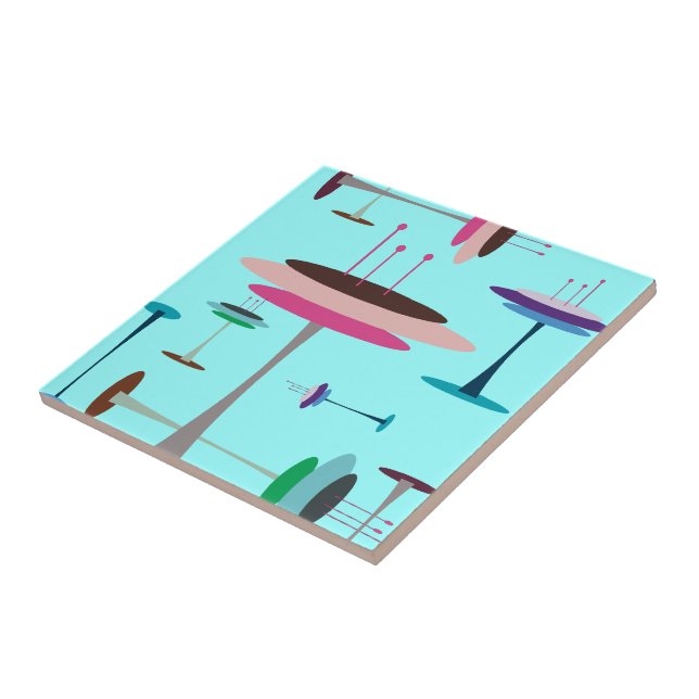 Art Deco Towers Tile (Side)