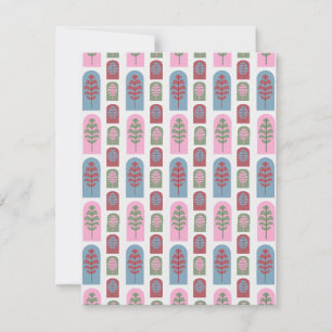 Art Deco Trees Card