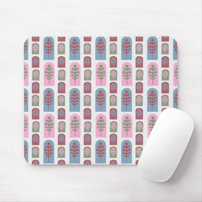 Art Deco Trees  Mouse Pad (With Mouse)