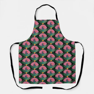 Art Deco Tropical Toucans & Pineapples Apron
