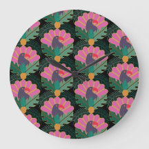 Art Deco Tropical Toucans & Pineapples