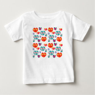 Art Deco Valentine's Baby T-Shirt