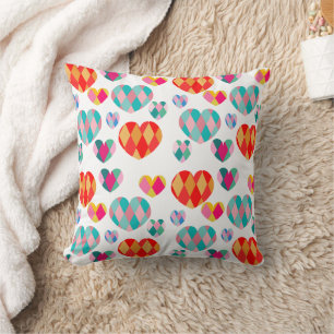 Art Deco Valentine's Cushion