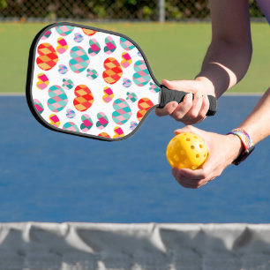 Art Deco Valentine's Pickleball Paddle