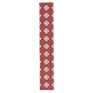 Art Deco Vintage Christmas Star Long Table Runner