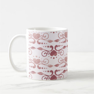 Art deco, vintage elegant wallpaper. coffee mug