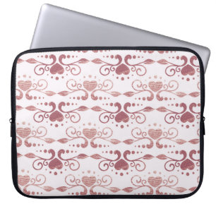 Art deco, vintage elegant wallpaper. laptop sleeve