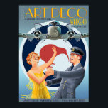 Art deco vintage poster<br><div class="desc">Art deco vintage poster retro ad wall art print</div>