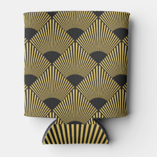 Art Deco Vintage Seamless Pattern Can Cooler