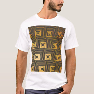 Art Deco Vintage Wallpaper Pattern T-Shirt