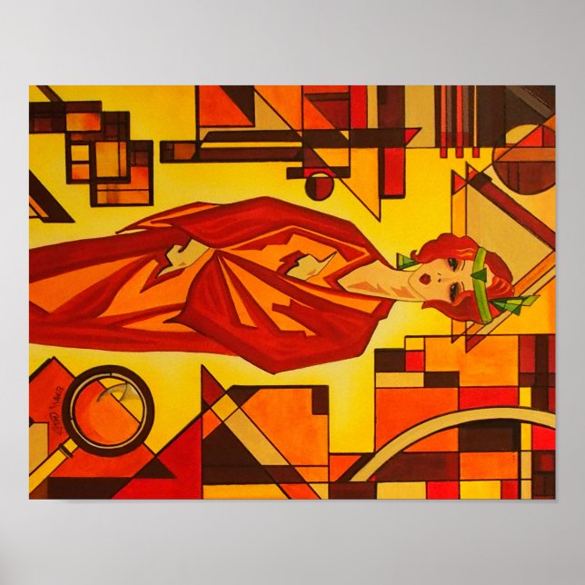 Art Deco Vogue Stylish 1930s poster (Front)