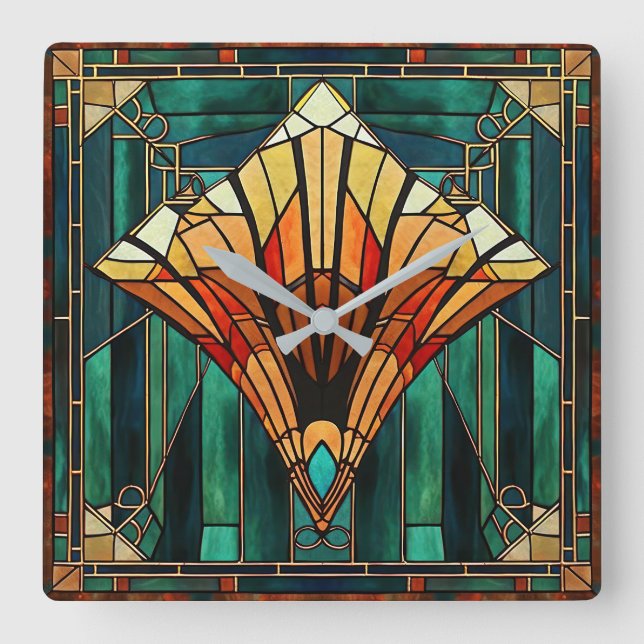 Art Deco Wall Clock (Front)