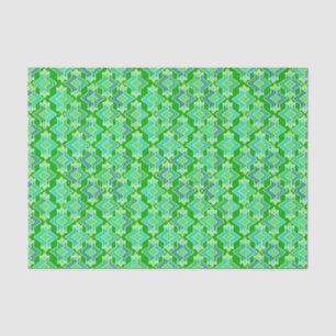 Art Deco Wallpaper Pattern, Jade Green Tissue Paper