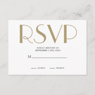 Art Deco Wedding Blue Roaring Twenties RSVP Enclosure Card