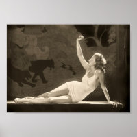 Art Deco Zeigfeld Girl Poster