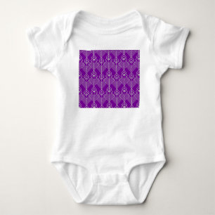 Art Deco Zig Zag Baby Bodysuit