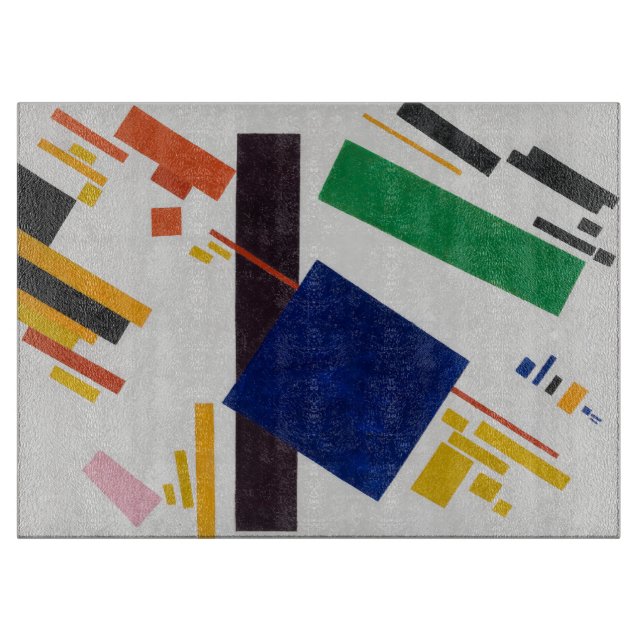 Art Decor Glass Cutting Board (Front)