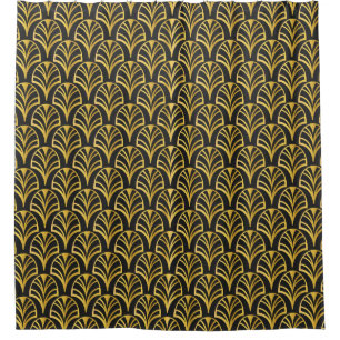 Art decor pattern. Vintage wallpaper. Japanese or Shower Curtain