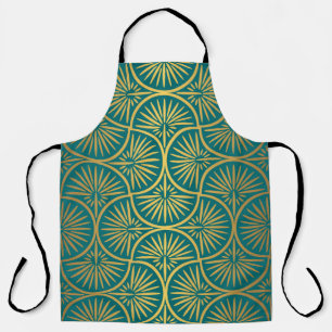 Art Decor Vintage Oriental Wallpaper Apron