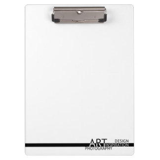 Art. Design. Photography. Inspiration. Clipboard