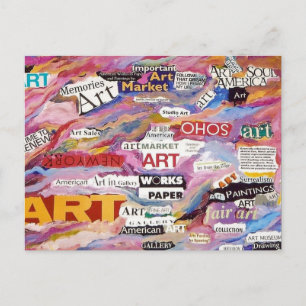 Art Event postcard