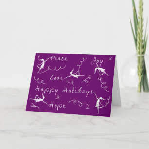Art Fairies Happy Holidays Holiday Card
