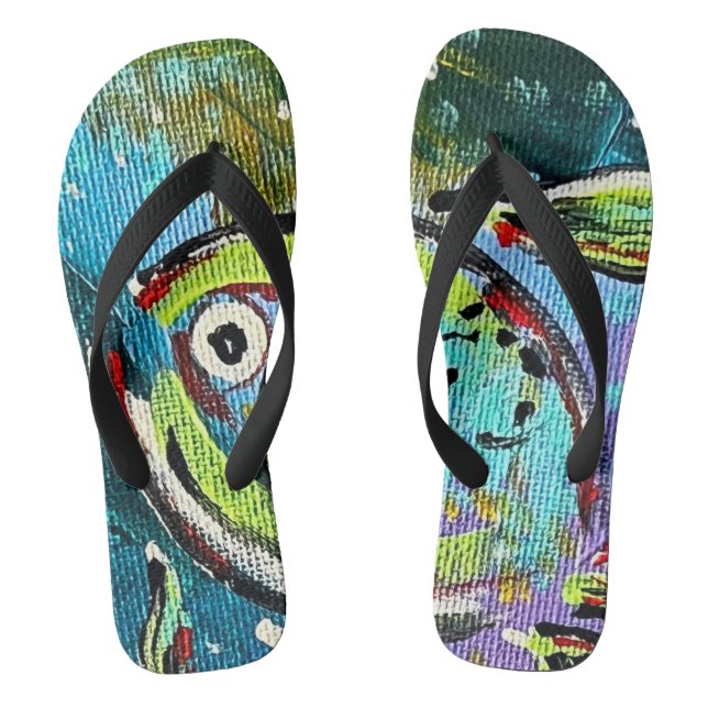 Art Flip Flops (Footbed)