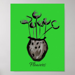 Art Flower  Poster